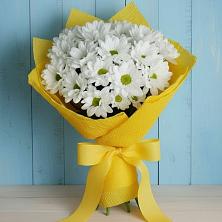 Букет цветов из:  Хризантемы в Старопавловской