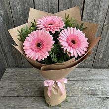 Букет цветов из:  Герберы в Старопавловской
