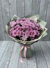 Букет цветов из:  Хризантемы #REPLACE_PRED# Старопавловской