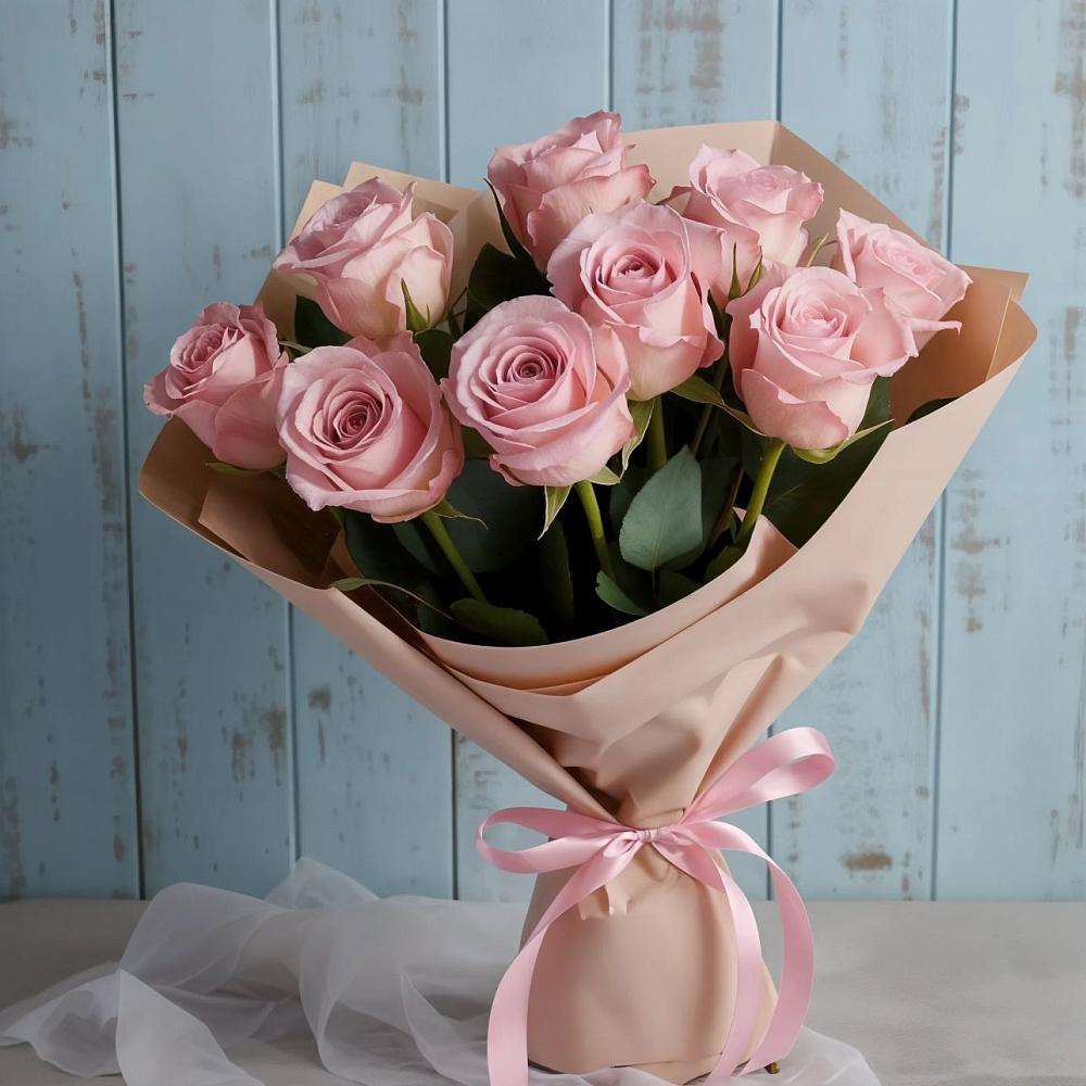 Букет цветов из: Розы в Старопавловской