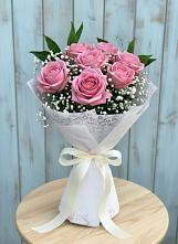 Букет цветов из:  Розы в Старопавловской
