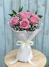 Букет цветов из:  Розы в Старопавловской
