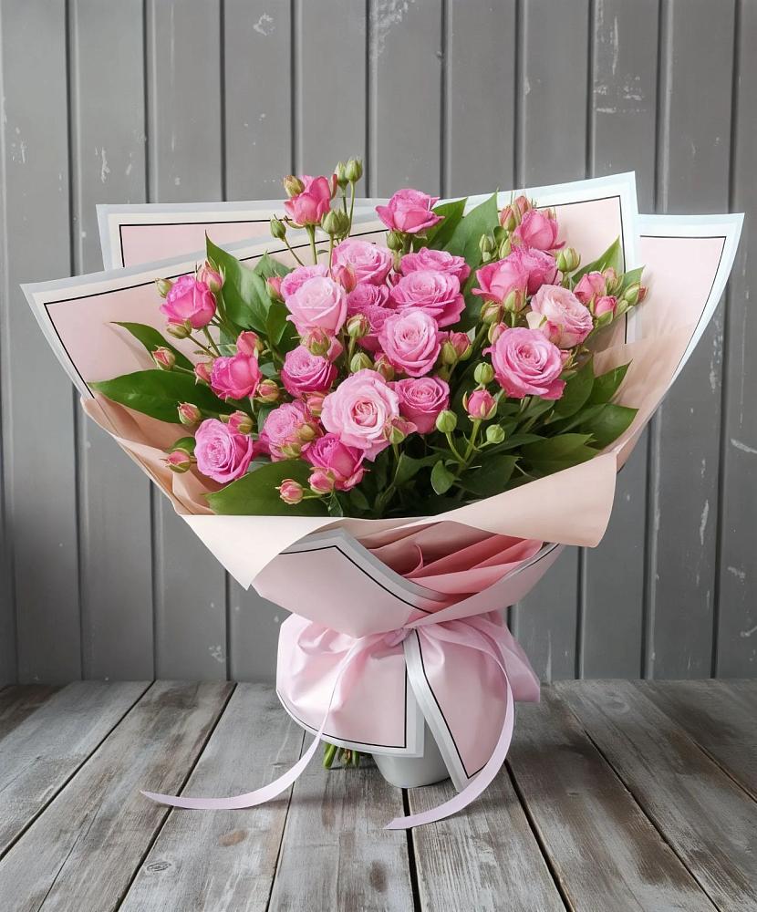 Букет Розовый кустик в Старопавловской