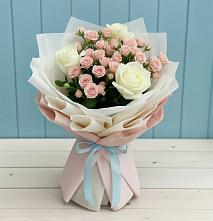 Букет цветов из:  Розы в Старопавловской