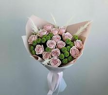 Букет цветов из:  Розы и Хризантемы в Старопавловской
