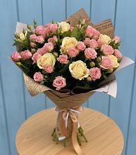 Букет цветов из:  Розы #REPLACE_PRED# Старопавловской