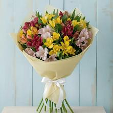Букет цветов из:  Альстромерии в Старопавловской
