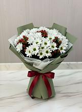 Букет цветов из:  Хризантемы в Старопавловской