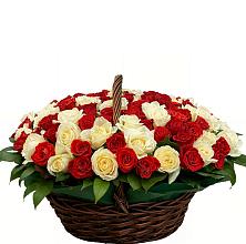 Премиум букет из: Розы в Старопавловской