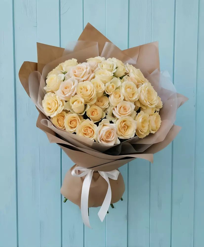 Букет Кремовое облако в Старопавловской